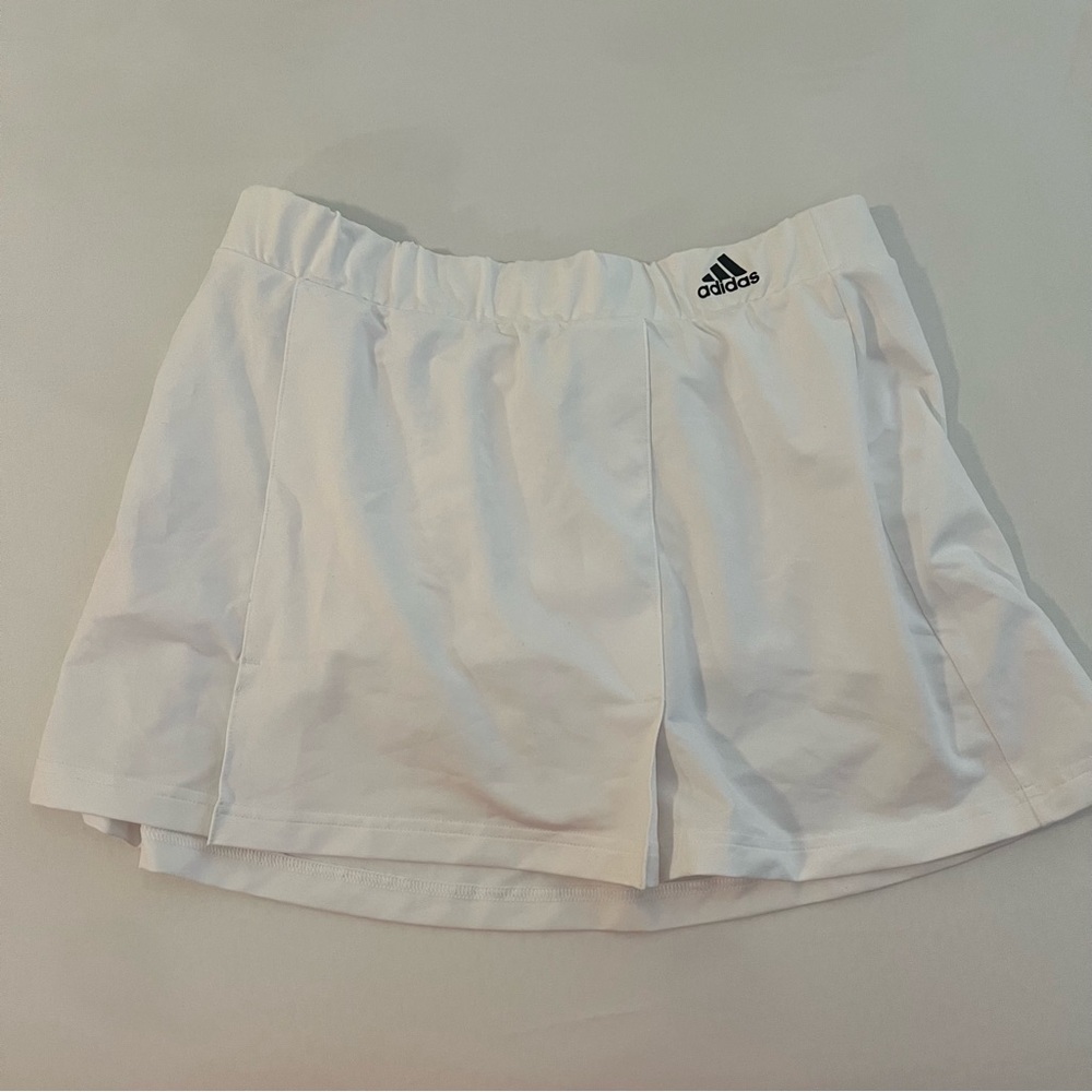 Adidas White Mini Skort